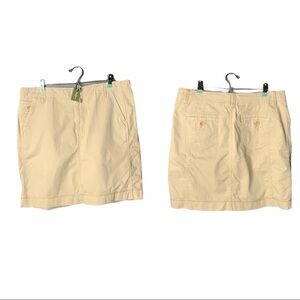 Eddie Bauer  Sand Casual Skirt Size 16